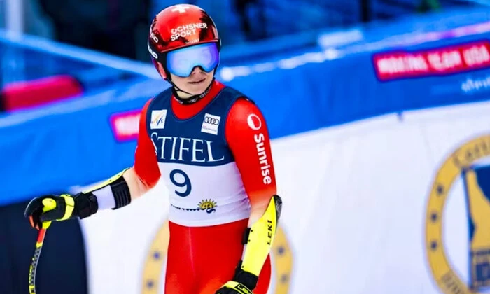 Гірська лижниця з травмами