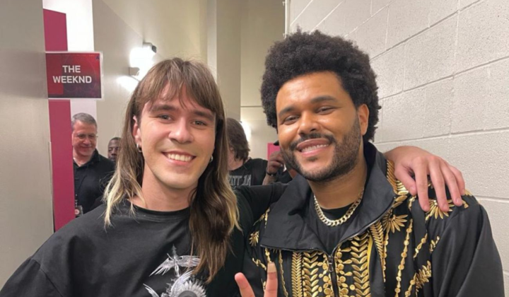 Український митець влаштував перформанс для The Weeknd у Мюнхені