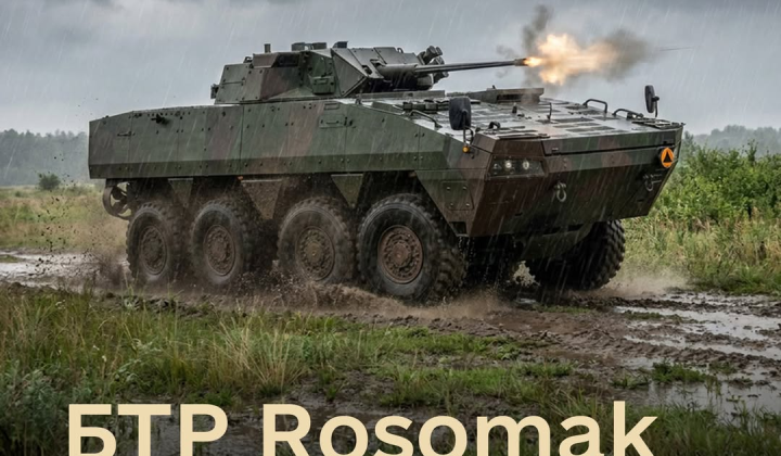 Бронетранспортер Rosomak для ЗСУ