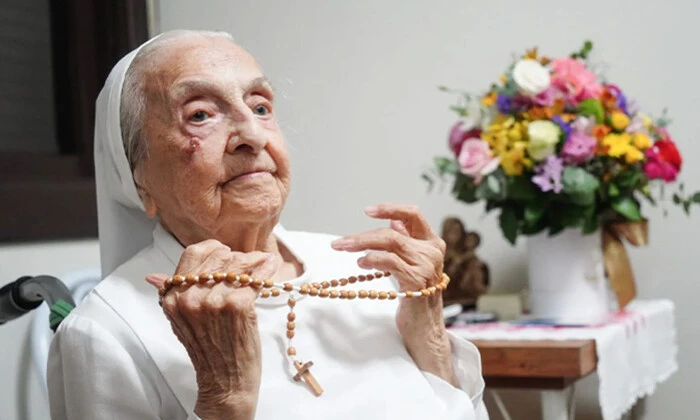 Самая старая человек в Бразилии после 116 лет
