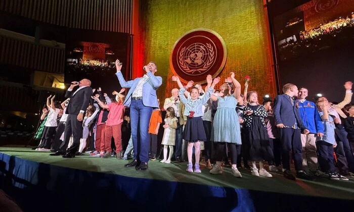 Російський хор виступив у Генасамблеї ООН