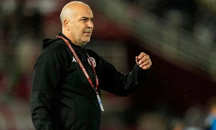 Tunisia's coach Sami Trabelsi
