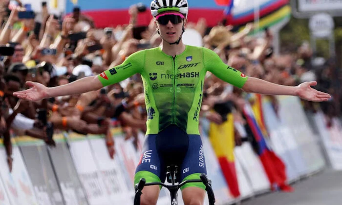 Tadej Pogacar wins Tour of Flanders
