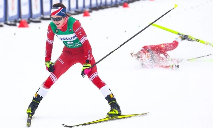 Російська лижниця Непряєва з ліцензією на Олімпіаду