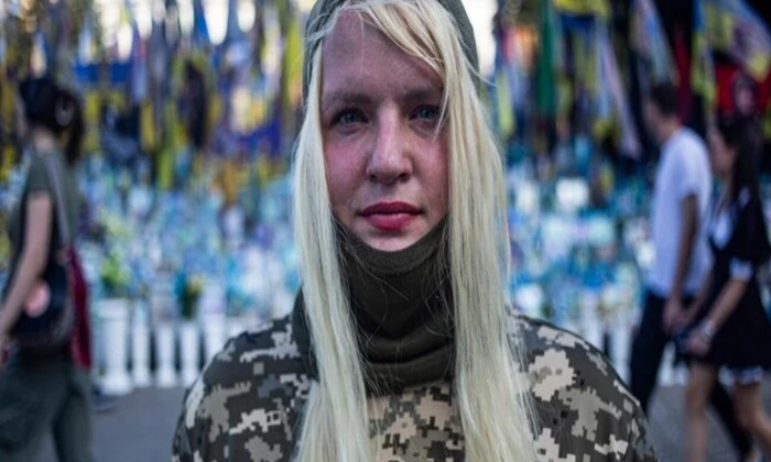 Бельгійка з однією ногою в морській піхоті