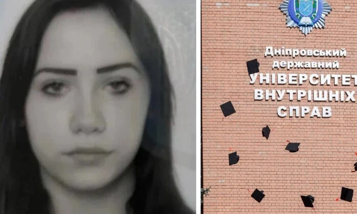 MVS cadet photographed near girl's body