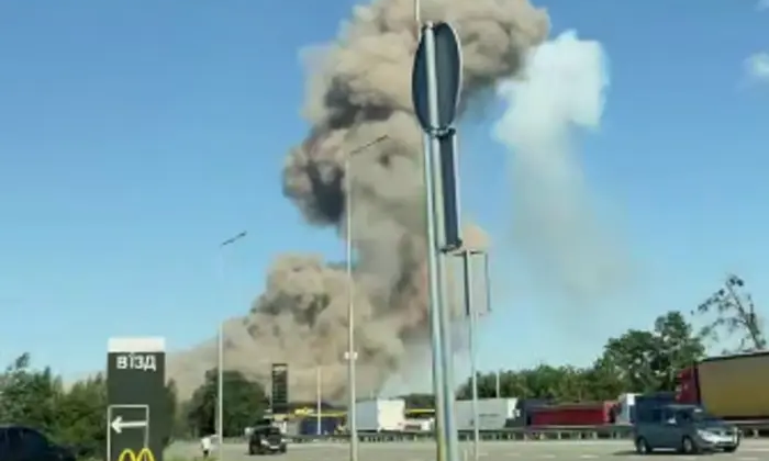 Взрыв на АЗС рядом с Житомиром
