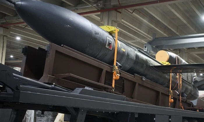 Українські ракети «Фламінго» на установці