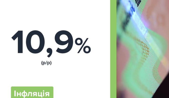 Инфляция в Украине замедлилась до 10,9%: что будет с ценами дальше