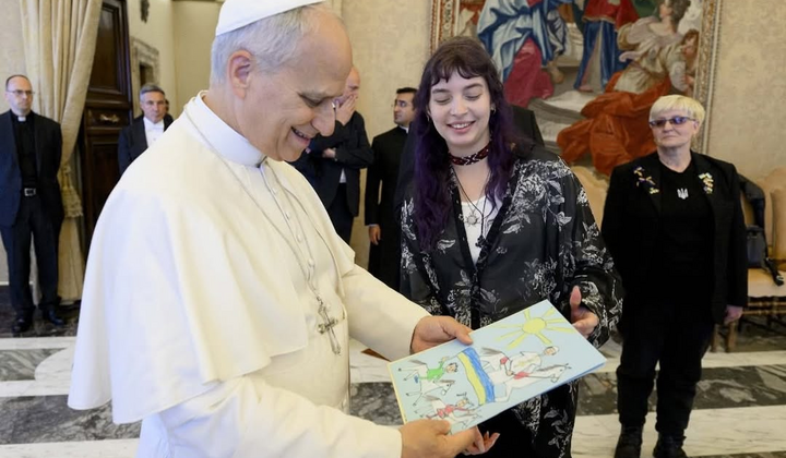 Українські діти зустрілися з Папою Римським