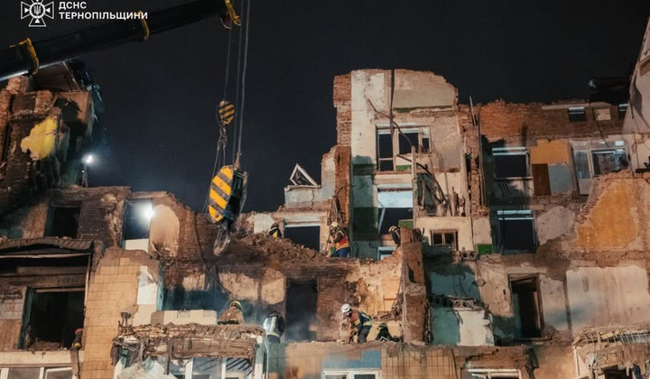 Ракетний удар по Тернополю: 32 загиблих