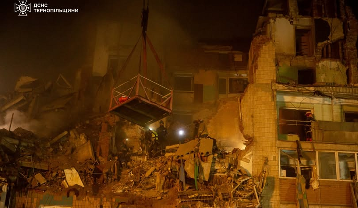 Увеличение числа 27 погибших в ракетную атаку на Тернополь