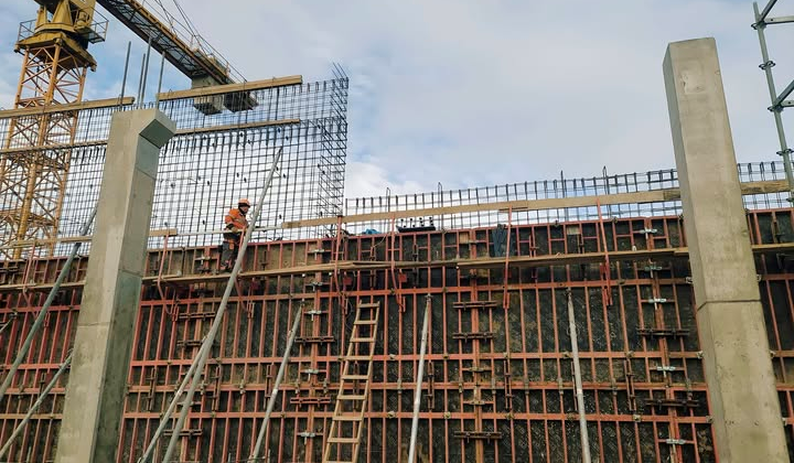 Construction of treatment facilities in Mykolaiv