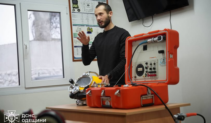 Військові водолази ДСНС під час випробувань