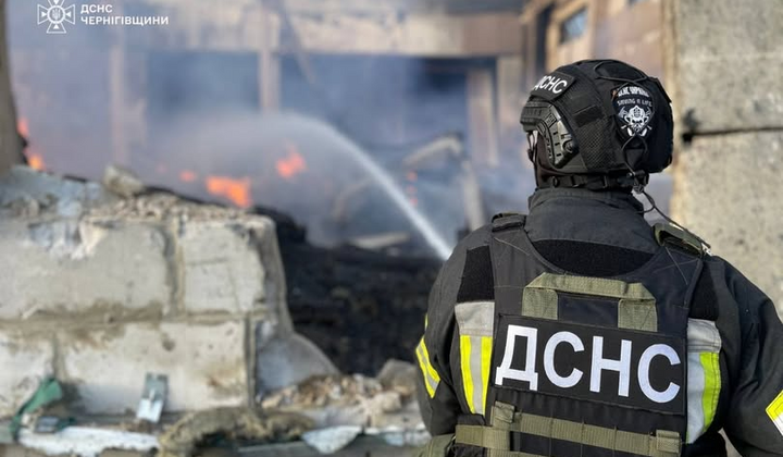 Пожежі чернігівщині викликані російськими БпЛА: деталі атак