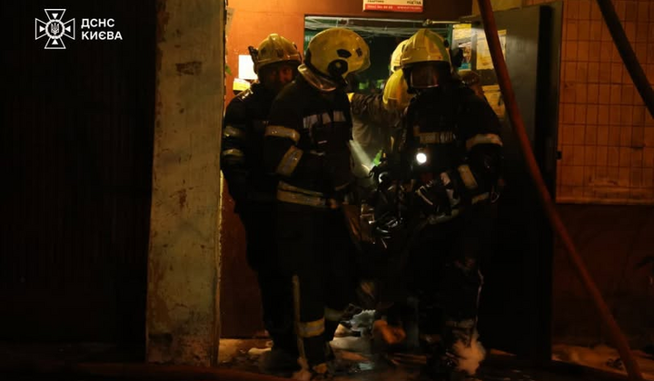 Нічна атака на Київ: спасення дітей