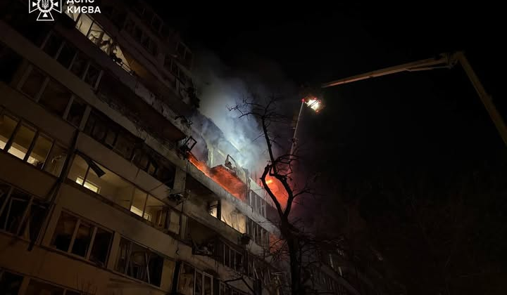 Раненые в результате нападения в Киеве