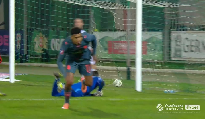 Вінісіус Тобіас забив гол проти Оболоні