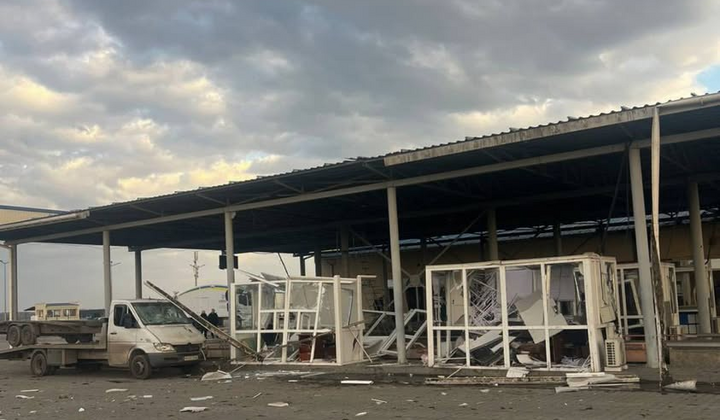 Пункт пропуска «Орловка» после атаки России