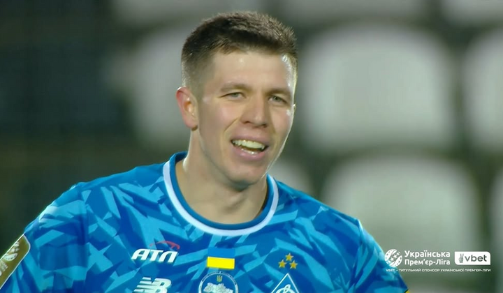 Динамо забив перший гол у матчі