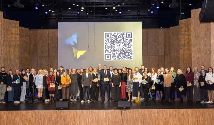 Українські діти в акції в Естонії