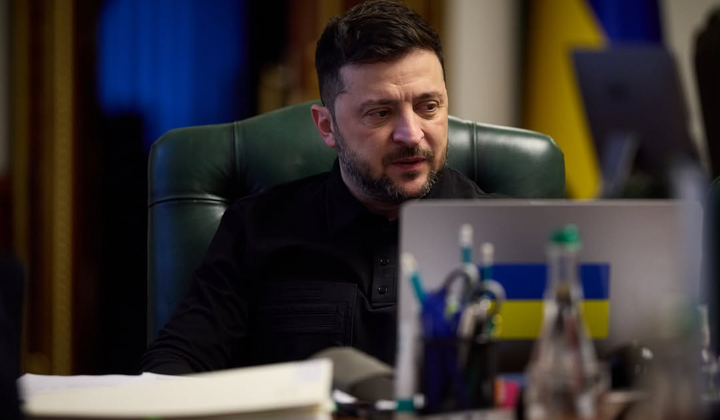 Зеленський на переговорах з Нідерландами