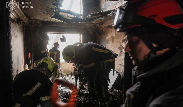 Аварійна рятувальна операція у Києві