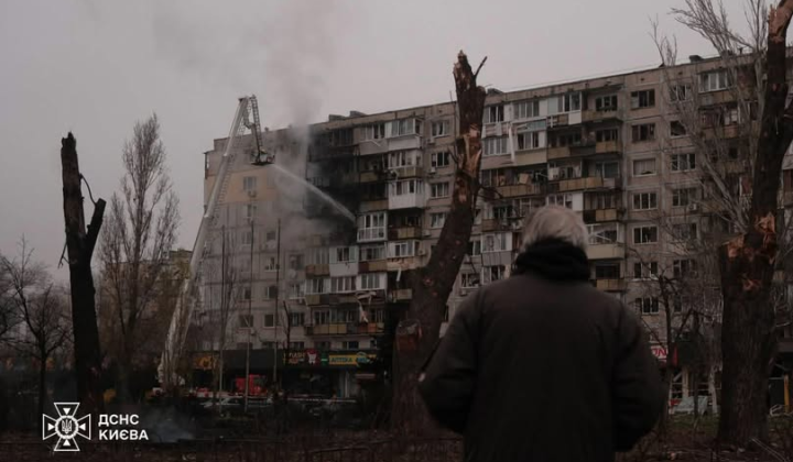 Массовое отключение электричества в Киеве