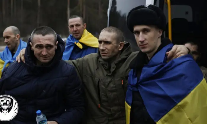 Освобожденные защитники Украины поддерживают друг друга