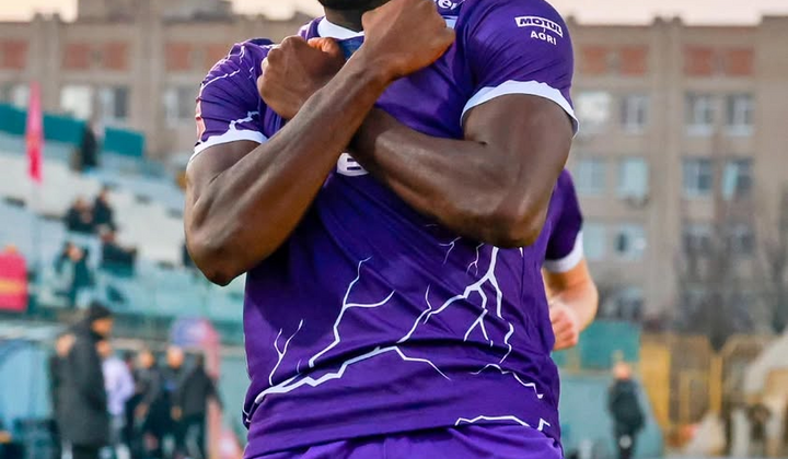 Гол Простера Обаха у матчі за «Полтаву»