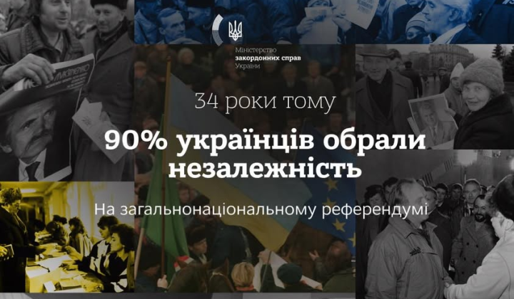 Референдум 1991 року: голоси України за незалежність