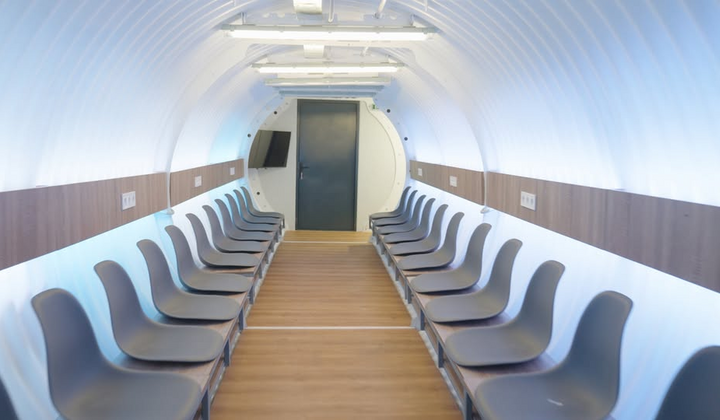 Перше модульне укриття в Україні