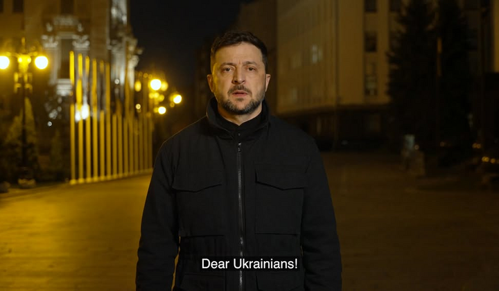 Зеленский призывает к единству Украину