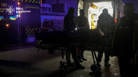 Ракетная атака на Вышгород: один погиб, пятеро ранены