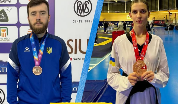 Стрілець та тхеквондистка - найкращі спортсмени