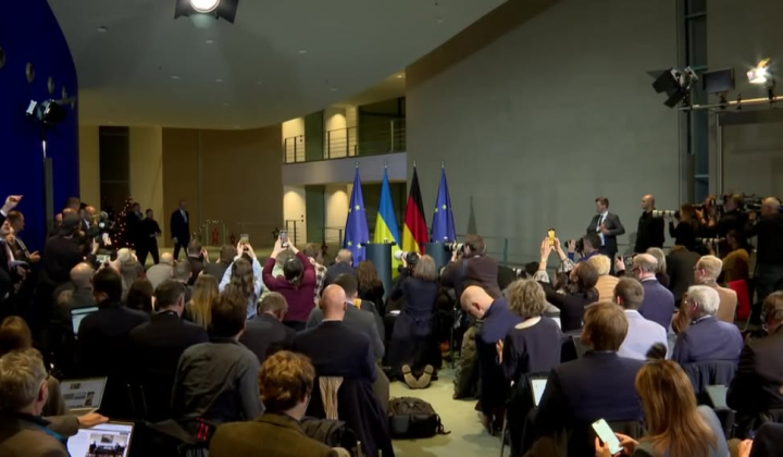 Friedrich Merz in the election campaign in Ukraine