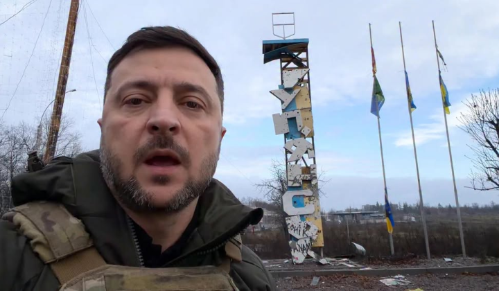 Зеленський на передовій у Куп'янському напрямку