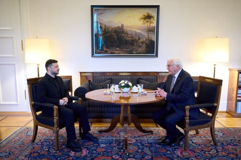 Зеленський та Штайнмаєр на переговорах