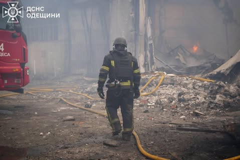 Руйнування внаслідок ракетної атаки на Одеську область