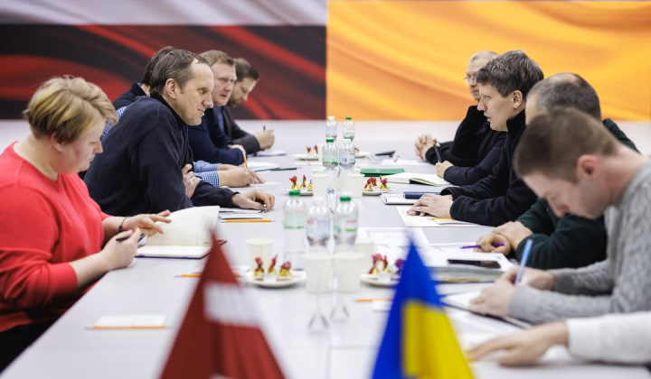 Детали встречи Украины и Латвии
