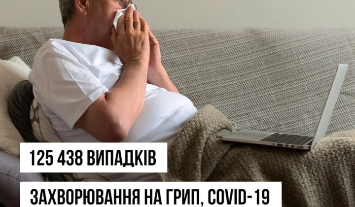 Статистика грипу та COVID-19 в Україні