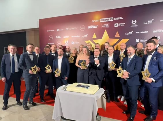 Награда за лучший сайт на Sport & Business Club Awards