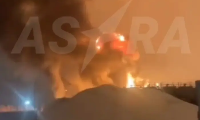 Пожежа на хімічному заводі у Казані