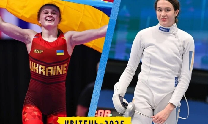 Спортсмени та тренери квітня НОК України