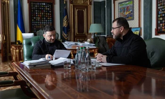 Зеленський та Клименко обирають голову ДПСУ