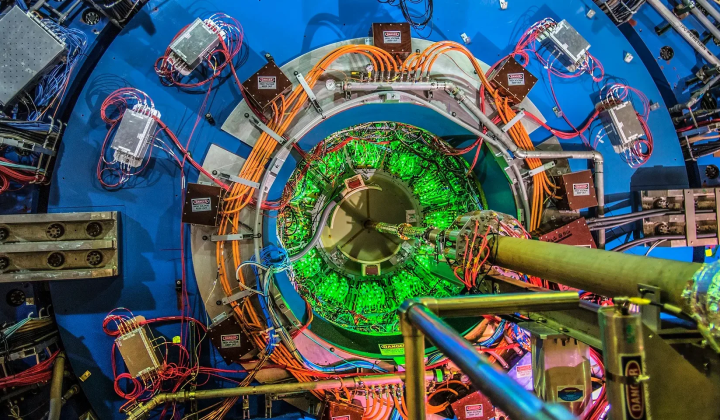 Physicists accelerated gold nuclei close to the speed of light
