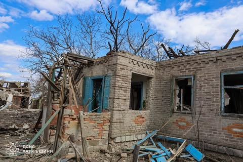 БПЛА атаковали село Харьковщина: 7 раненых