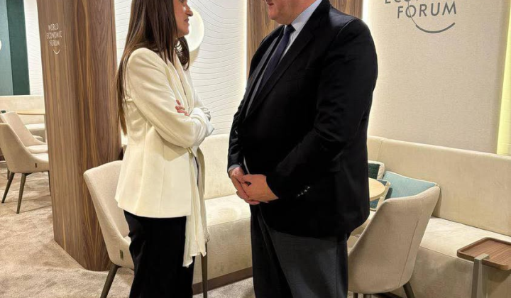Meeting of Ukrainian and Romanian representatives at WEF 2026