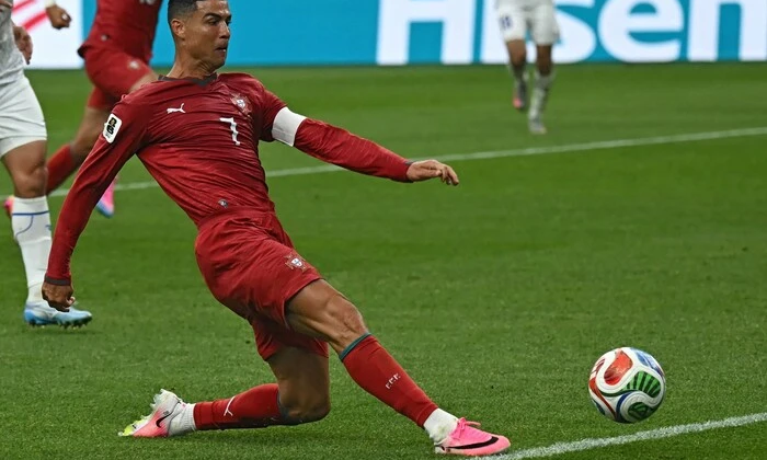 Ronaldo scores at sixth World Cup