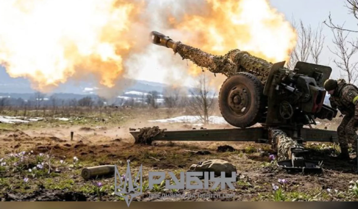 Фото пикапа для артиллерии Бригады Рубеж